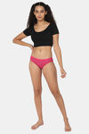 Intimacy Medium Rise Three-Fourth Coverage Hipster Panty (Pack of 3) - Multicolor — thumbnail 5