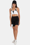 Intimacy Relaxed Sports Bra - White Black — thumbnail 6