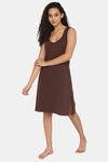 Intimacy Cotton Camisole - Coffee Brown — thumbnail 3