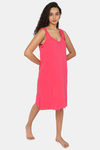 Intimacy Cotton Camisole - Fuchsia — thumbnail 3