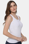 Intimacy Cotton Camisole - White — thumbnail 2