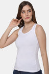 Intimacy Cotton Camisole - White — thumbnail 3