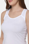 Intimacy Cotton Camisole - White — thumbnail 6