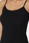 Intimacy Cotton Camisole - Black — thumbnail 6