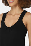 Intimacy Cotton Camisole - Black — thumbnail 5