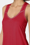 Intimacy Cotton Camisole - Maroon — thumbnail 5