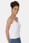 Intimacy Cotton Camisole - White — thumbnail 2