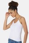 Intimacy Cotton Camisole - White — thumbnail 3