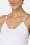 Intimacy Cotton Camisole - White — thumbnail 7