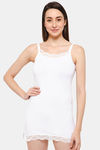 Intimacy Cotton Camisole - White — thumbnail 1