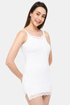 Intimacy Cotton Camisole - White — thumbnail 3