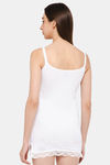 Intimacy Cotton Camisole - White — thumbnail 4