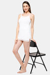 Intimacy Cotton Camisole - White — thumbnail 6