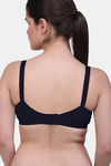 Maroon Clothing Single Layered Non-Wired Full Coverage T-Shirt Bra - Black — thumbnail 3