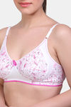 Maroon Clothing Single Layered Non-Wired Full Coverage T-Shirt Bra (Pack Of 3) - Multicolor — thumbnail 12