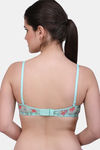 Maroon Clothing Double Layered Non-Wired Medium Coverage T-Shirt Bra - Green — thumbnail 3