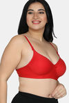 Maroon Clothing Double Layered Non-Wired Full Coverage T-Shirt Bra (Pack Of 2) - Multicolor — thumbnail 9