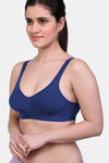 Maroon Clothing Double Layered Non-Wired Full Coverage T-Shirt Bra (Pack Of 2) - Multicolor — thumbnail 3