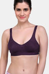 Maroon Clothing Double Layered Non-Wired Full Coverage T-Shirt Bra (Pack Of 2) - Multicolor — thumbnail 6