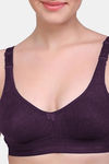 Maroon Clothing Double Layered Non-Wired Full Coverage T-Shirt Bra (Pack Of 2) - Multicolor — thumbnail 9