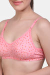 Maroon Clothing Single Layered Non-Wired Full Coverage T-Shirt Bra (Pack Of 3) - Multicolor — thumbnail 12
