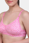 Maroon Clothing Single Layered Non-Wired Full Coverage T-Shirt Bra (Pack Of 3) - Multicolor — thumbnail 8