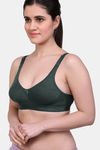 Maroon Clothing Double Layered Non-Wired Full Coverage T-Shirt Bra (Pack Of 3) - Multicolor — thumbnail 7