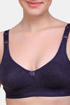 Maroon Clothing Double Layered Non-Wired Full Coverage T-Shirt Bra (Pack Of 3) - Multicolor — thumbnail 13