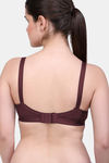 Maroon Clothing Double Layered Non-Wired Full Coverage T-Shirt Bra (Pack Of 3) - Multicolor — thumbnail 4