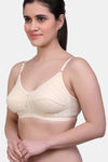 Maroon Clothing Double Layered Non-Wired Full Coverage T-Shirt Bra (Pack Of 3) - Multicolor — thumbnail 13