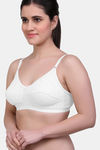 Maroon Clothing Double Layered Non-Wired Full Coverage T-Shirt Bra (Pack Of 3) - Multicolor — thumbnail 3