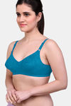Maroon Clothing Double Layered Non-Wired Full Coverage Lace Bra (Pack Of 3) - Multicolor — thumbnail 7