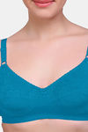 Maroon Clothing Double Layered Non-Wired Full Coverage Lace Bra (Pack Of 3) - Multicolor — thumbnail 9
