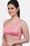 Maroon Clothing Single Layered Non Wired Full Coverage T-Shirt Bra - Carrot — thumbnail 2