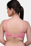 Maroon Clothing Single Layered Non Wired Full Coverage T-Shirt Bra - Carrot — thumbnail 3