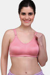 Maroon Clothing Single Layered Non Wired Full Coverage T-Shirt Bra - Carrot — thumbnail 4