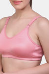 Maroon Clothing Single Layered Non Wired Full Coverage T-Shirt Bra - Carrot — thumbnail 5