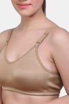 Maroon Clothing Single Layered Non Wired Full Coverage T-Shirt Bra - Nude — thumbnail 4