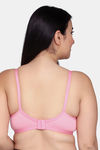 Maroon Clothing Double Layered Non Wired 3/4Th Coverage T-Shirt Bra - Hotpink — thumbnail 4