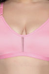 Maroon Clothing Double Layered Non Wired 3/4Th Coverage T-Shirt Bra - Hotpink — thumbnail 5