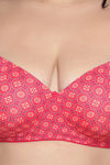 Maroon Clothing Double Layered Non Wired Full Coverage T-Shirt Bra (Pack of 2) - Multicolor — thumbnail 11