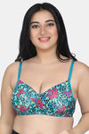 Maroon Clothing Double Layered Non Wired Full Coverage T-Shirt Bra (Pack of 2) - Multicolor — thumbnail 2