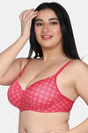 Maroon Clothing Double Layered Non Wired Full Coverage T-Shirt Bra (Pack of 2) - Multicolor — thumbnail 8