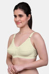 Maroon Clothing Single Layered Non Wired Full Coverage Minimiser Bra (Pack of 2) - Multicolor — thumbnail 3