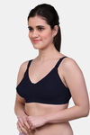 Maroon Clothing Single Layered Non Wired Full Coverage Minimiser Bra (Pack of 3) - Multicolor — thumbnail 3