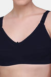 Maroon Clothing Single Layered Non Wired Full Coverage Minimiser Bra (Pack of 3) - Multicolor — thumbnail 5