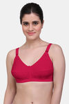 Maroon Clothing Single Layered Non Wired Full Coverage Minimiser Bra (Pack of 3) - Multicolor — thumbnail 6