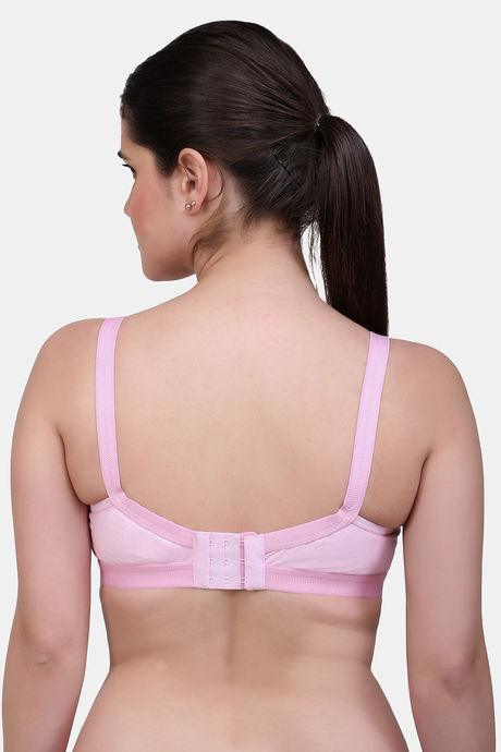 Maroon Clothing Double Layered Non Wired Full Coverage Super Support Bra (Pack of 2) - Multicolor — image 4
