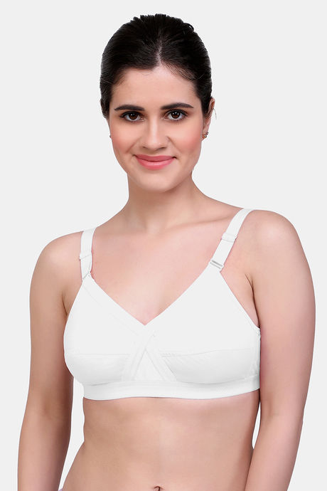 Maroon Clothing Double Layered Non Wired Full Coverage Super Support Bra (Pack of 2) - Multicolor — image 6