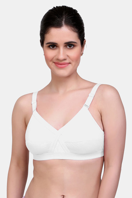 Maroon Clothing Double Layered Non Wired Full Coverage Super Support Bra (Pack of 3) - Multicolor — image 9